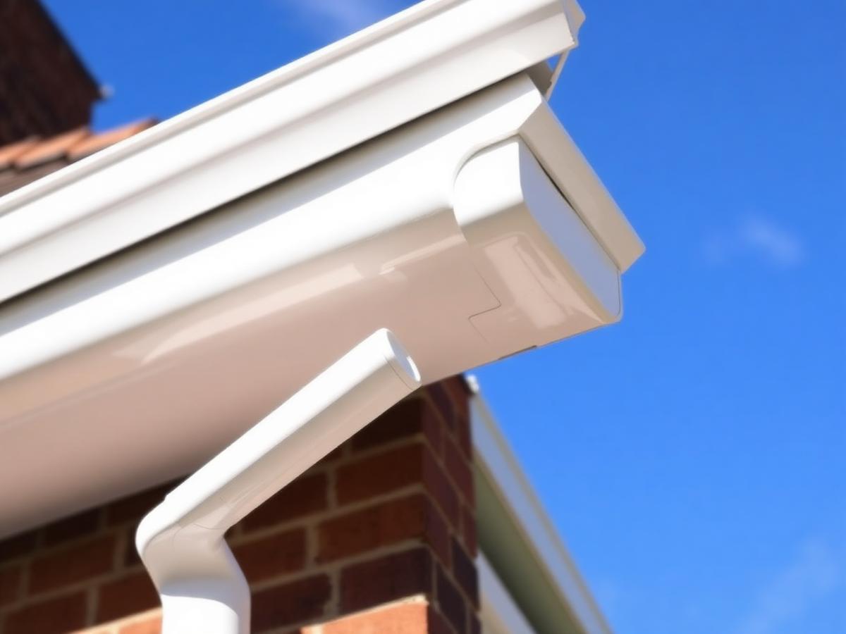Fascia and guttering install detail